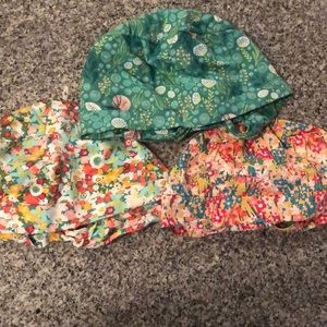 3 Blue Sky Scrubs Pixie Scrub Caps